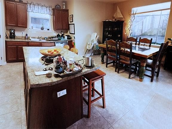 Kitchen with new ref included