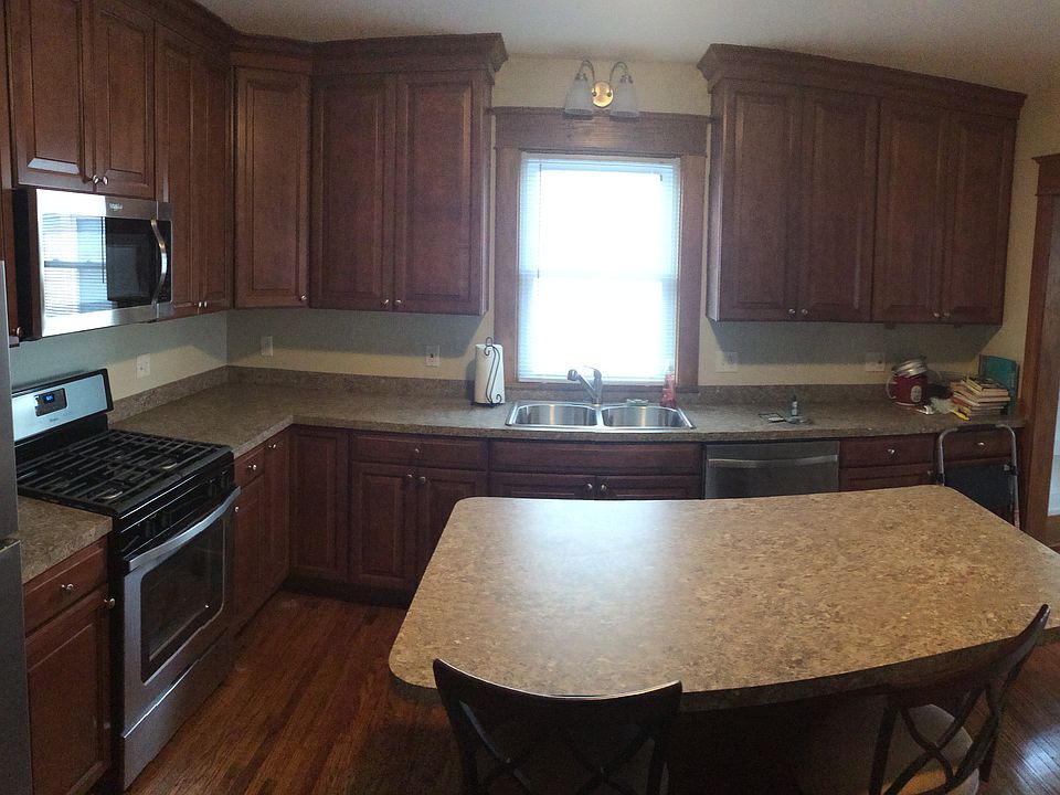 Kitchen view from hallway