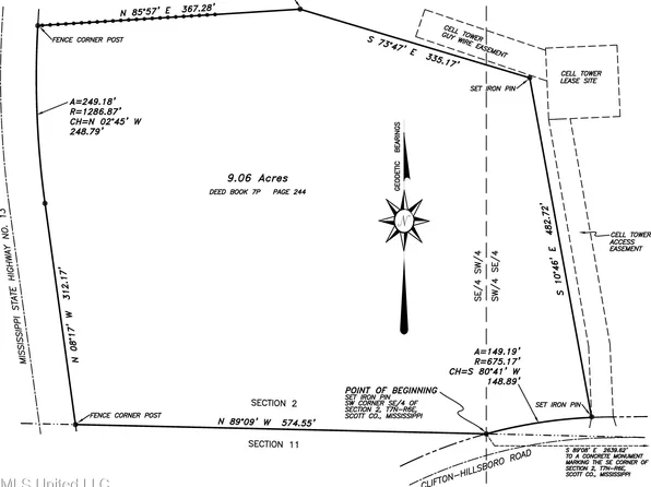 Clifton Hillsboro Rd, Lena, MS 39094