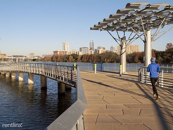 South east Austin Lake front apartments trail