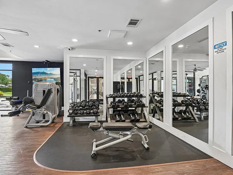 Markethaus 3700 Athletic Club Gym with Free Weights
