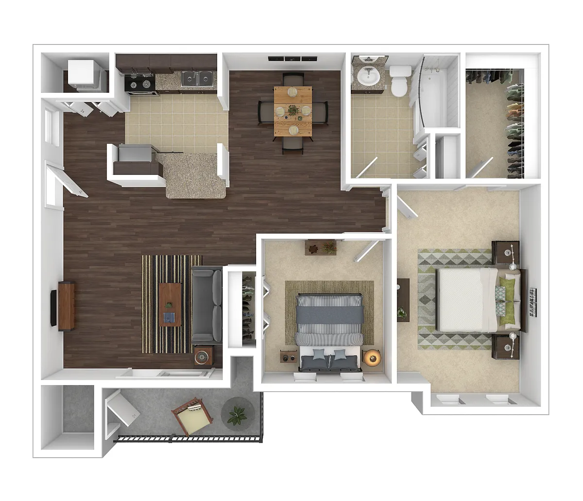 Floor plan B1