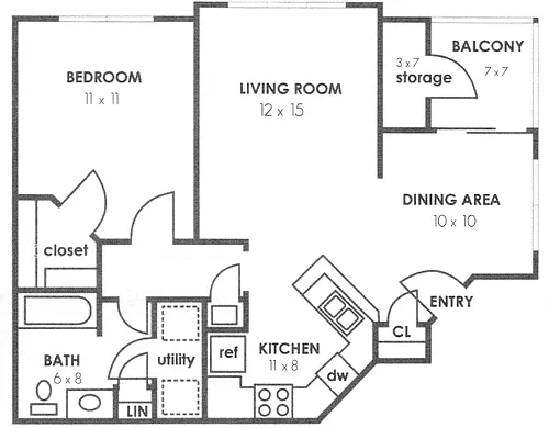 Floor plan A2