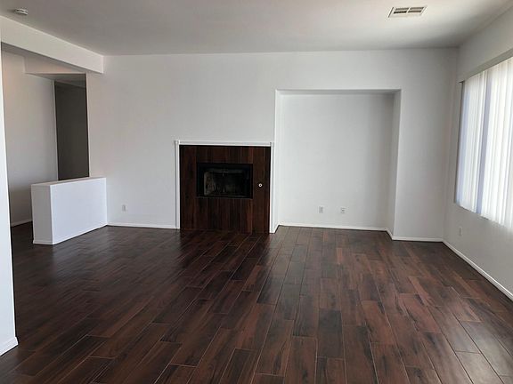 Great room with fireplace and Media Niche