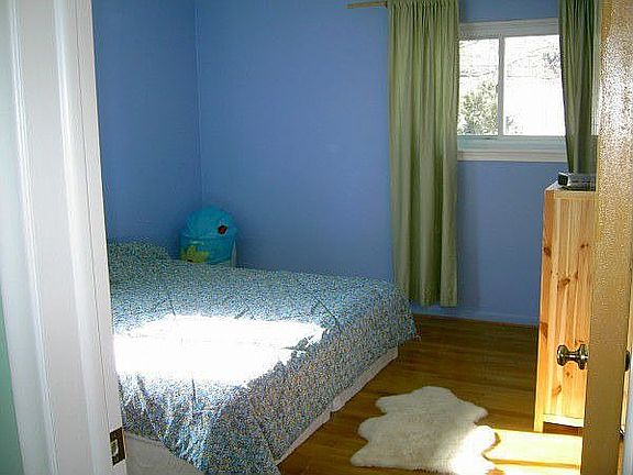 Bedroom - northwest corner of the house