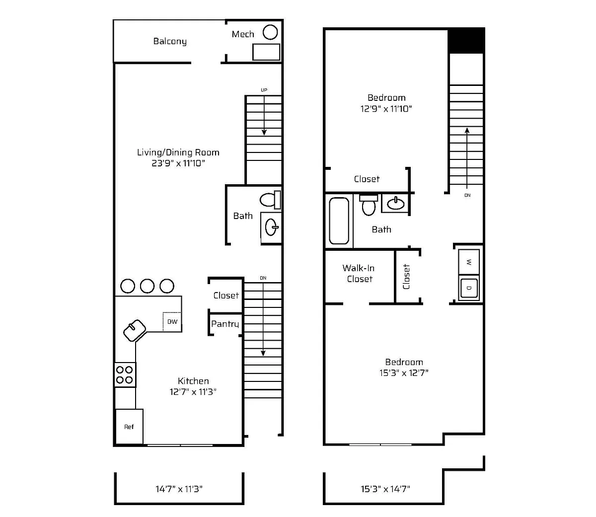 Floor plan The Cypress