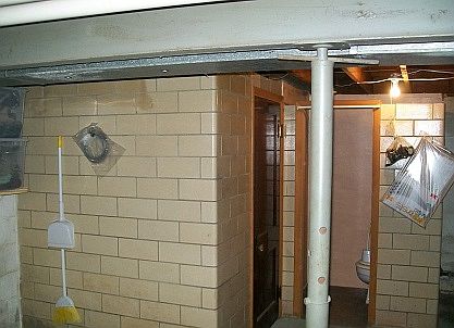 Basement small enclosed room