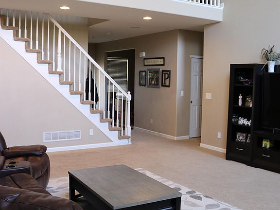 Family room and upper level bridge