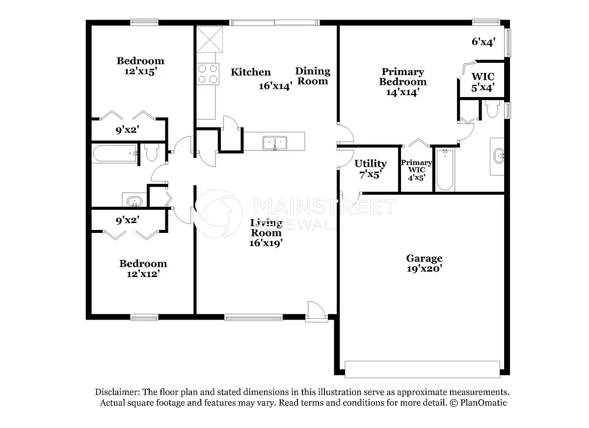 Floor Plan - 3906 11th St W