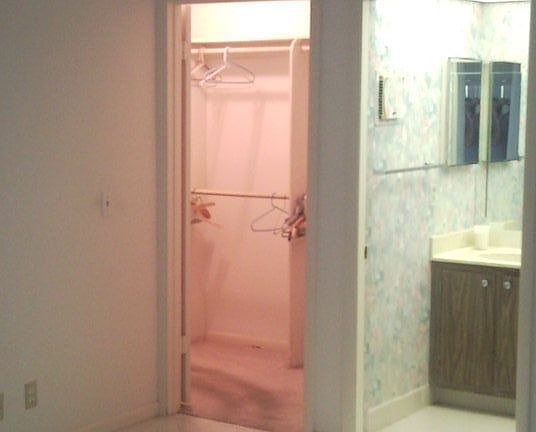 Master bath and closet