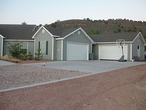 Two 2-car garages