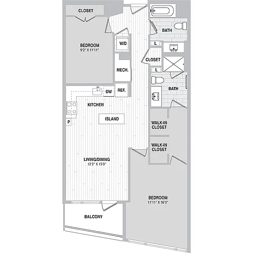 Floor plan B9