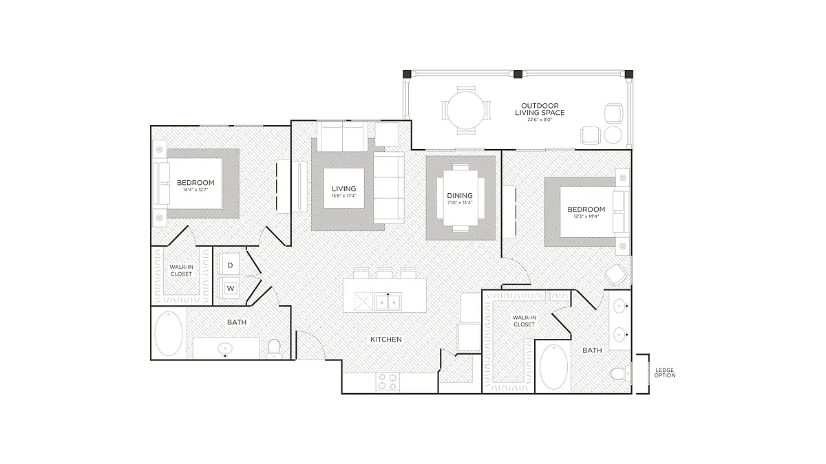 Floor plan B2-Paisley