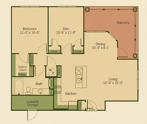 Floor plan B1