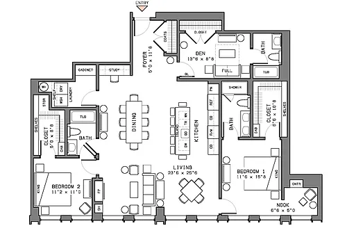Floor plan P4