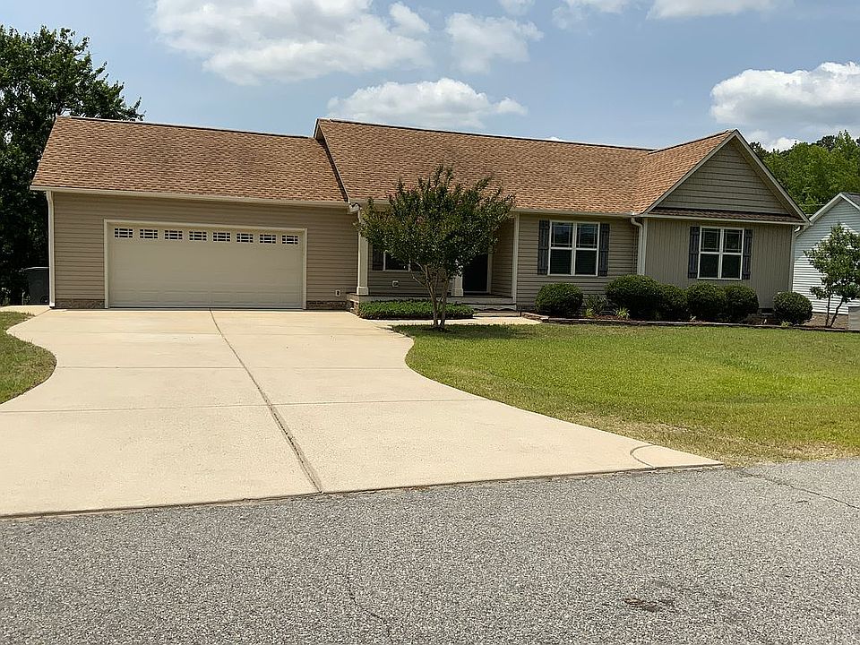 Front porch & concrete drive