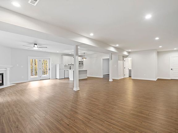 Huge open floor plan