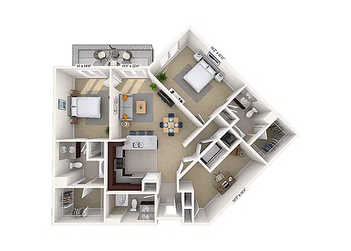 Floor plan Auburn