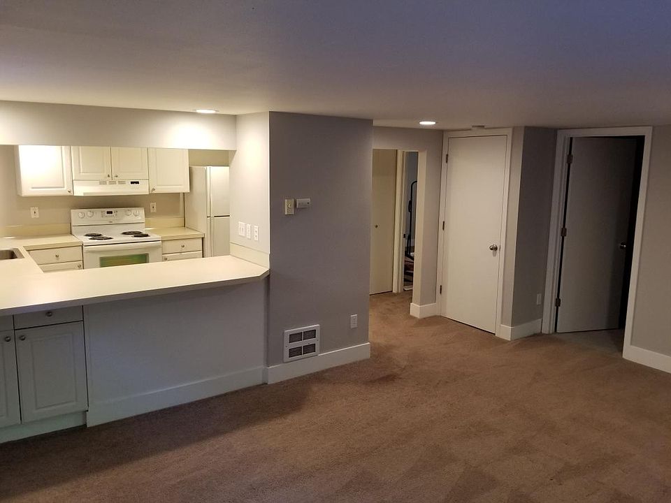 Kitchen open to living room