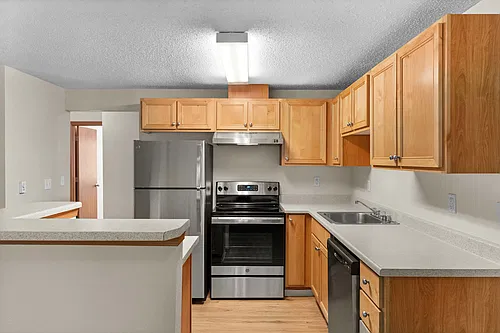 Floor plan Two Bedroom One Bath Standard