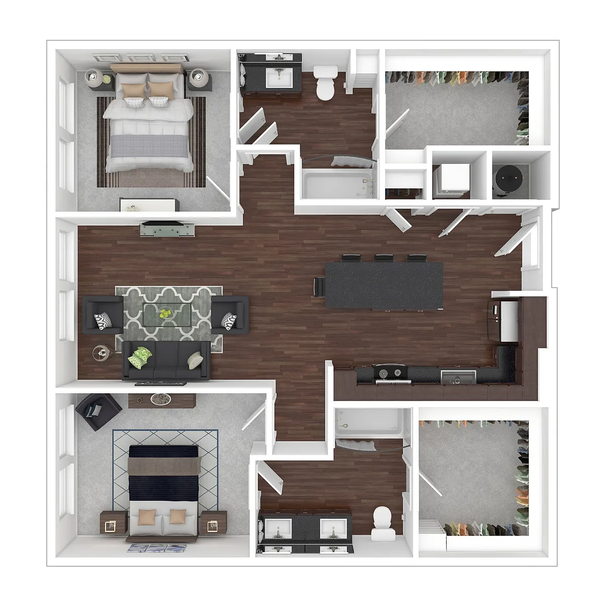 Floor plan B7