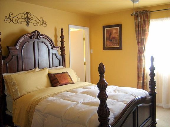 Master bedroom suite