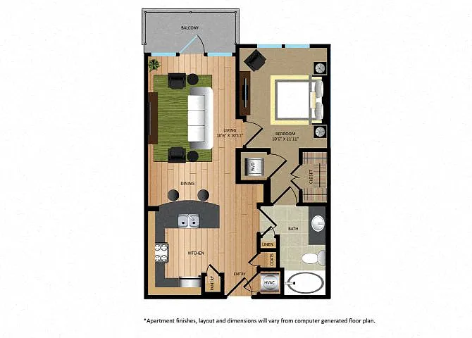 Floor plan A1A - Prestige Renovation