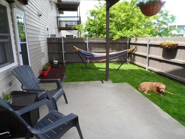 Enjoy peaceful, private back yards with your family and pets.