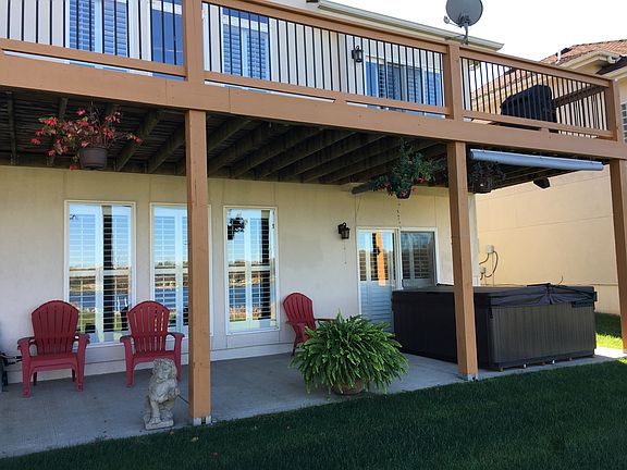 Deck and patio