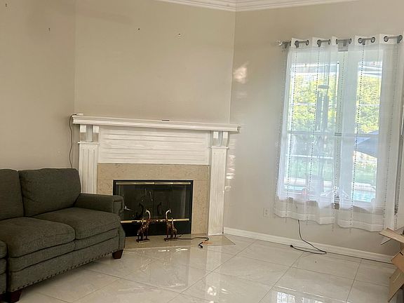 Living Room with Fireplace