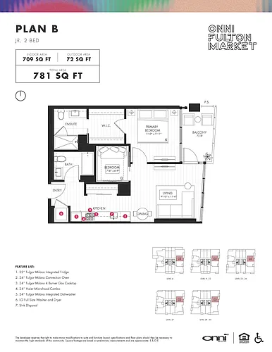 Floor plan Plan Jr. B