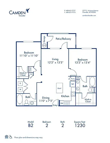 Floor plan B2