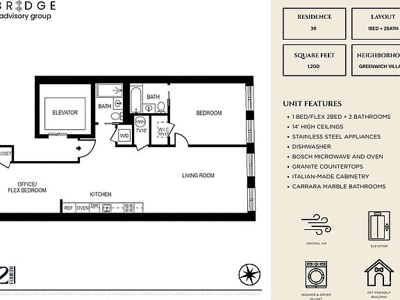2nd image of 112 4th Ave #3R