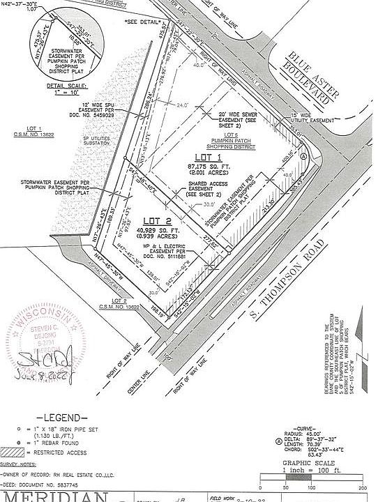 Lot 2 South Thompson Drive, Sun Prairie, WI 53590 MLS 1941605 Zillow