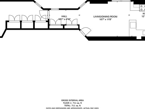 2nd image of 313 W 17th St APT 5W