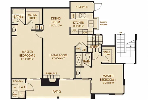 Floor plan Plan C
