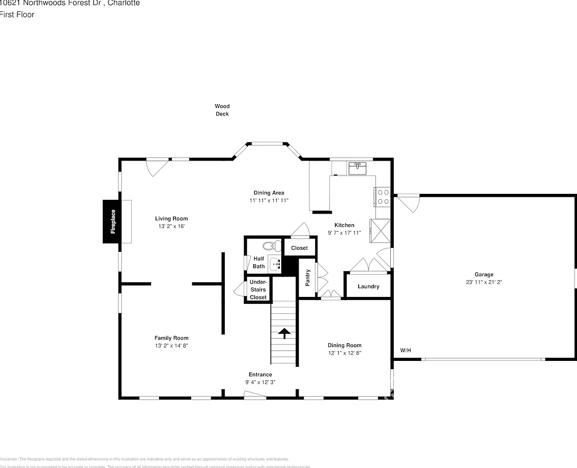 10621 Northwoods Forest Dr Charlotte, NC 28214 — Photo 2