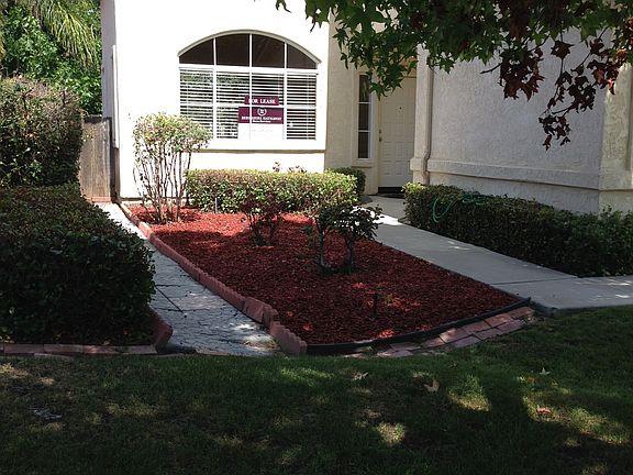 Front entry of the home