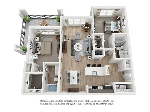 Floor plan The Lillian