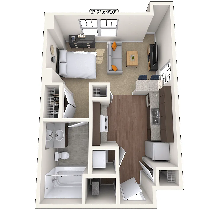 Floor plan 01B