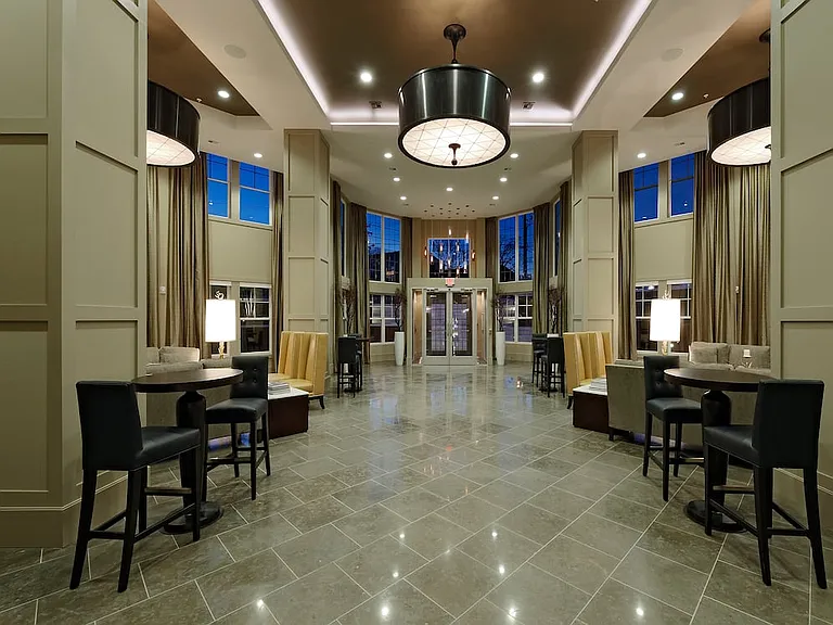 Lobby with lounge seating