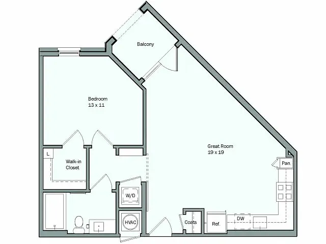 Floor plan Bluebell