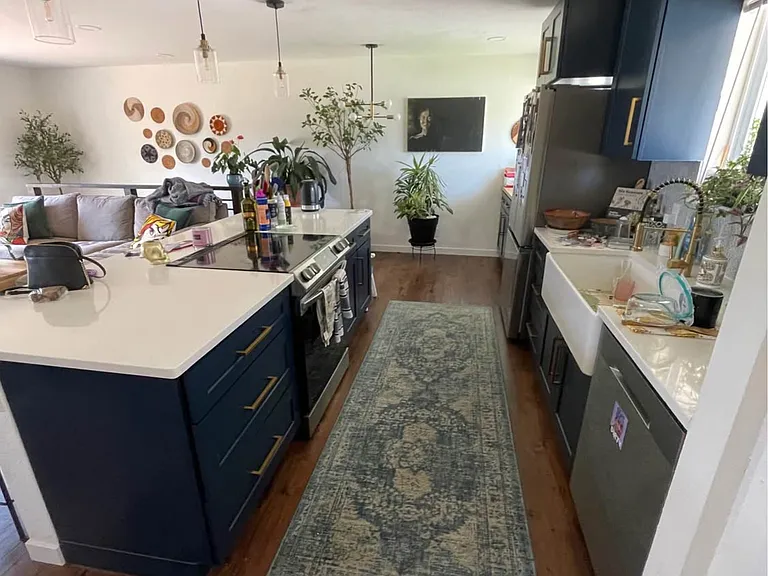 upper level shared kitchen