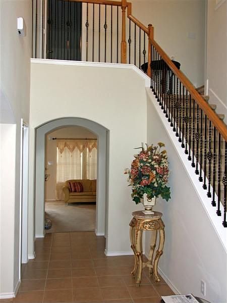 Ceramic tile, high ceilings...