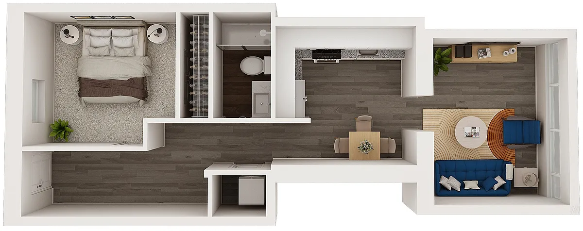 Floor plan APT 10 - UNION STATION