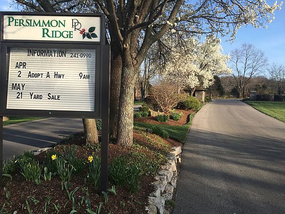 As you leave neighborhood