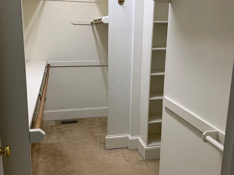 Master bedroom closet