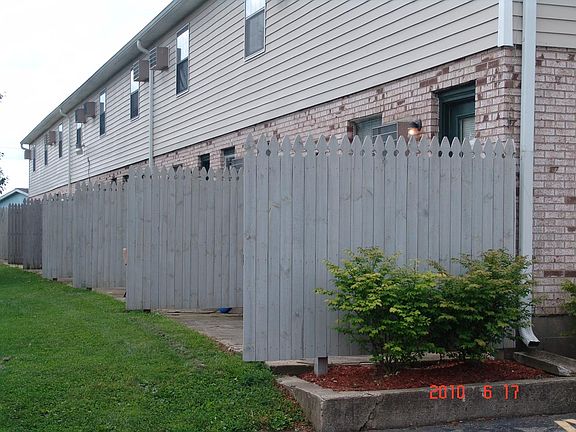 rear of building