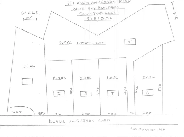 177 Klaus Anderson Rd, Southwick, MA 01077