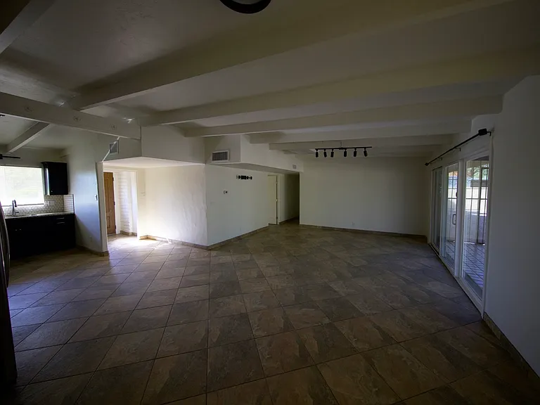 Living room looking toward the bedrooms